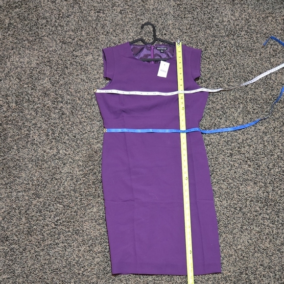 J. Crew Mercantile Rich Purple Midi Dress NWT - Picture 4 of 4